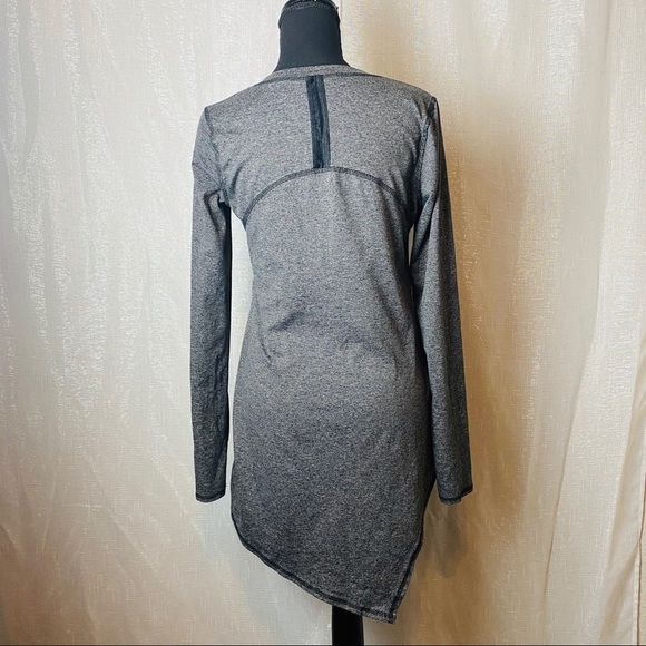 Splendid black marled asymmetrical long sleeve~XS - Picture 2 of 3